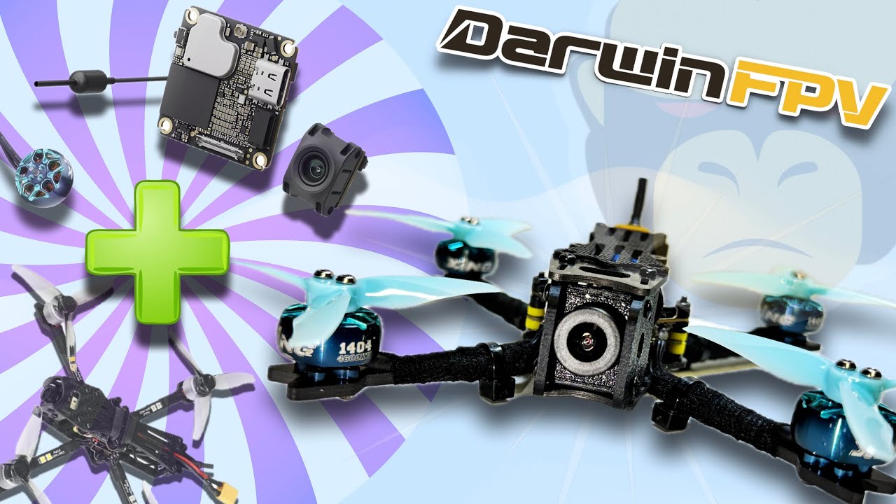 The cheapest FPV drone in your lineup just turned Digital - Darwin Baby Ape HD conversion + Giveaway