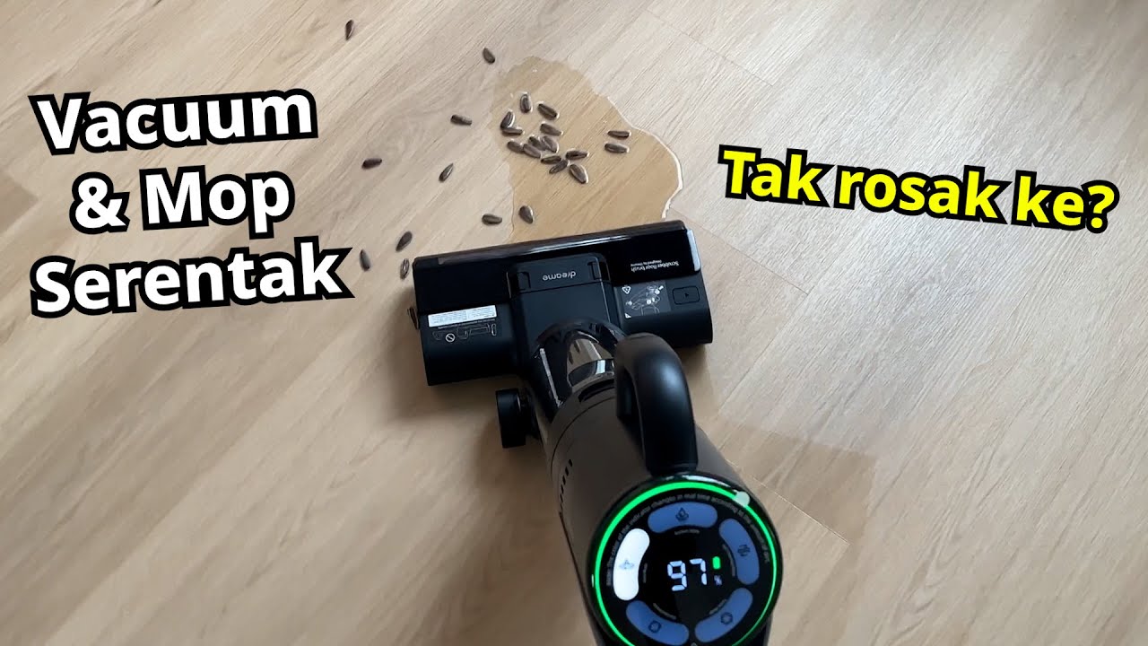 Boleh Ke Vacuum Sedut Air? | DREAME M12