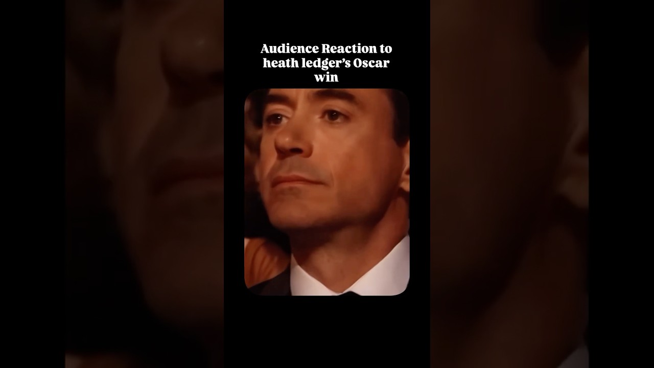 Heath ledger Oscar win 