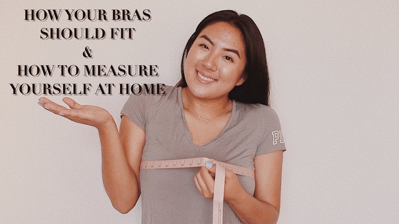 BRA101-PT 10: HOW YOUR BRAS SHOULD FIT 👙 & HOW TO MEASURE AT HOME 📏| INMYSEAMS
