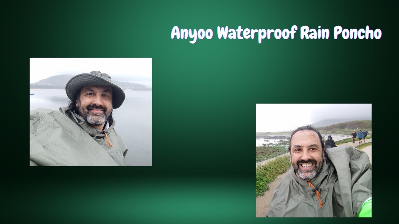 Camino de Santiago Essentials: Anyoo Waterproof Rain Poncho Review & First Try Out!
