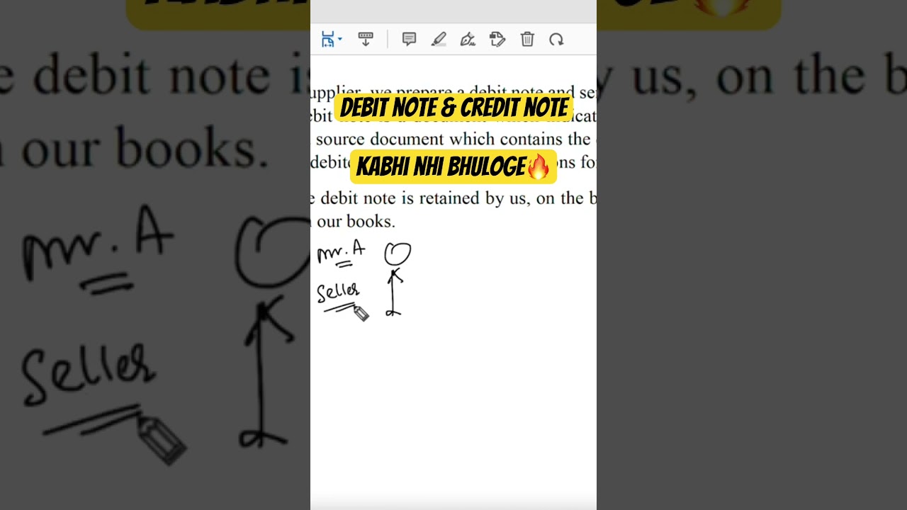 #debitnote #creditnote Check Full Video in Playlist