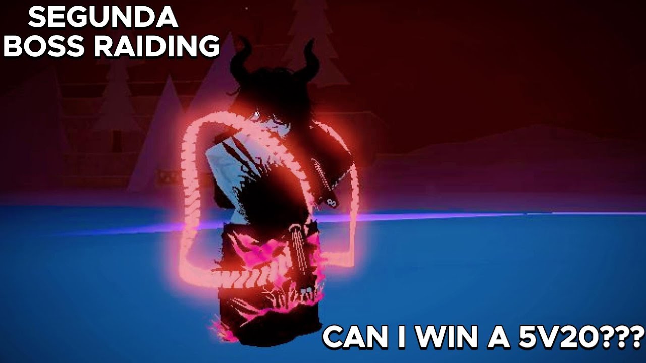5V20 BOSS RAIDING WITH SEGUNDA...THE FASTEST BOSS RAID EVER!!! | TYPE SOUL