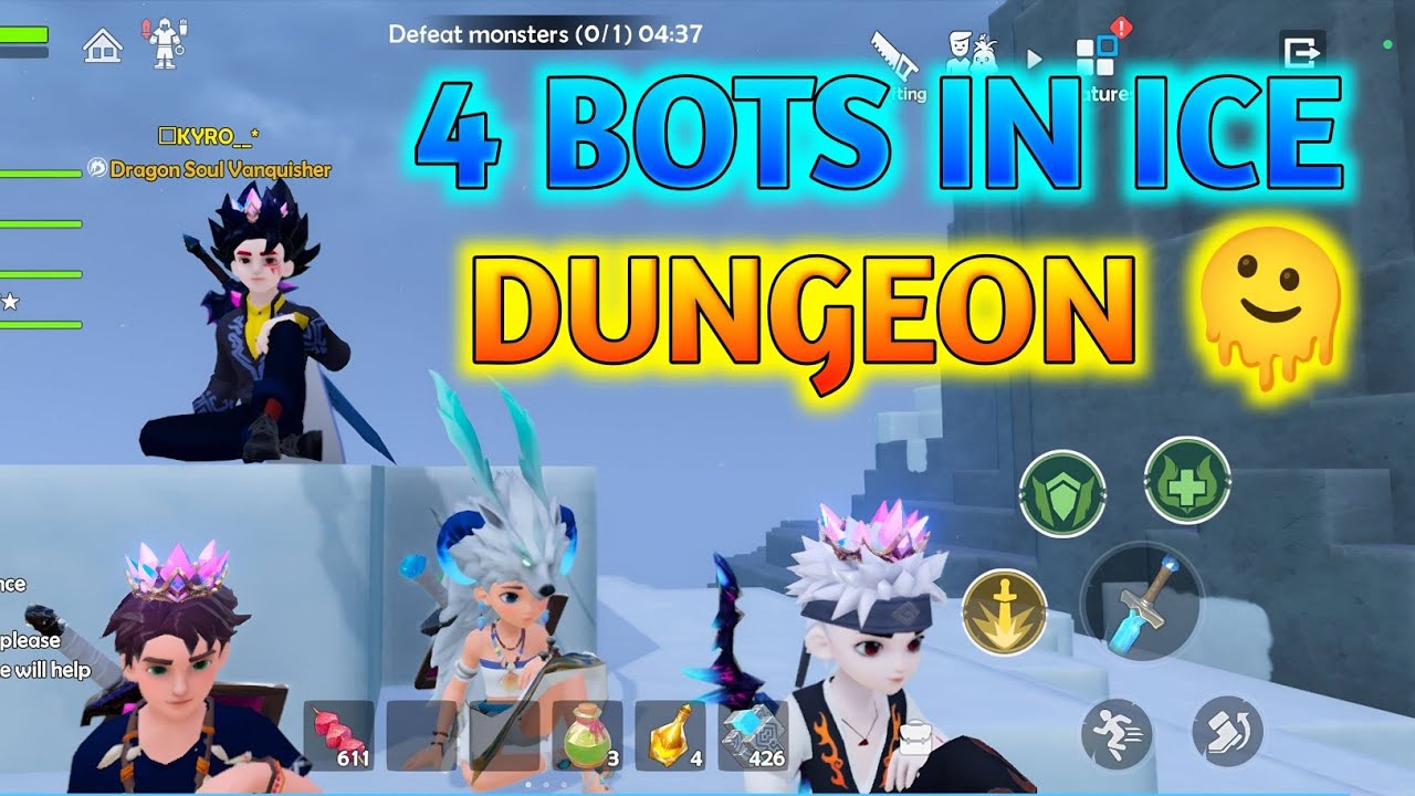 ICE DUNGEON TRICKS AND ADVENTURE 🕵️ || LIGHTUS GAME