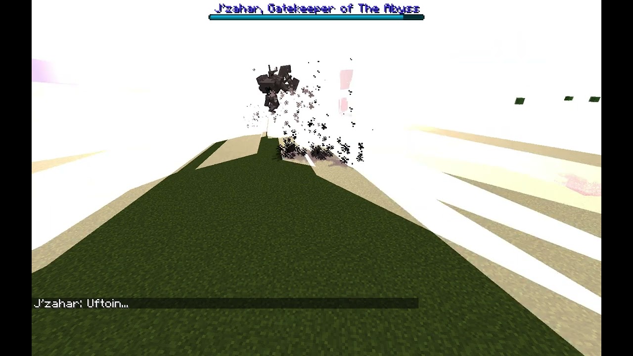 J'zahar(Abyssalcraft) vs all Mowzie's Mob Bosses