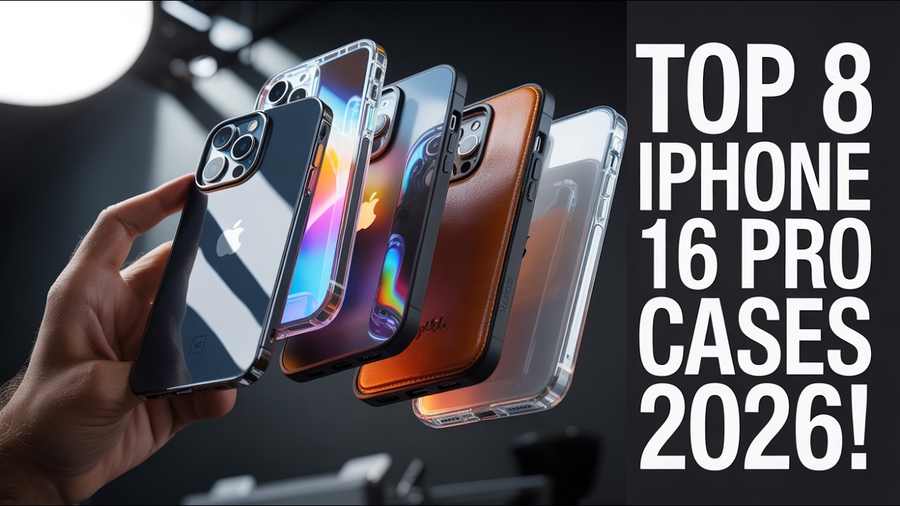 Топ-8 лучших чехлов для iPhone 16 Pro в 2026 году!