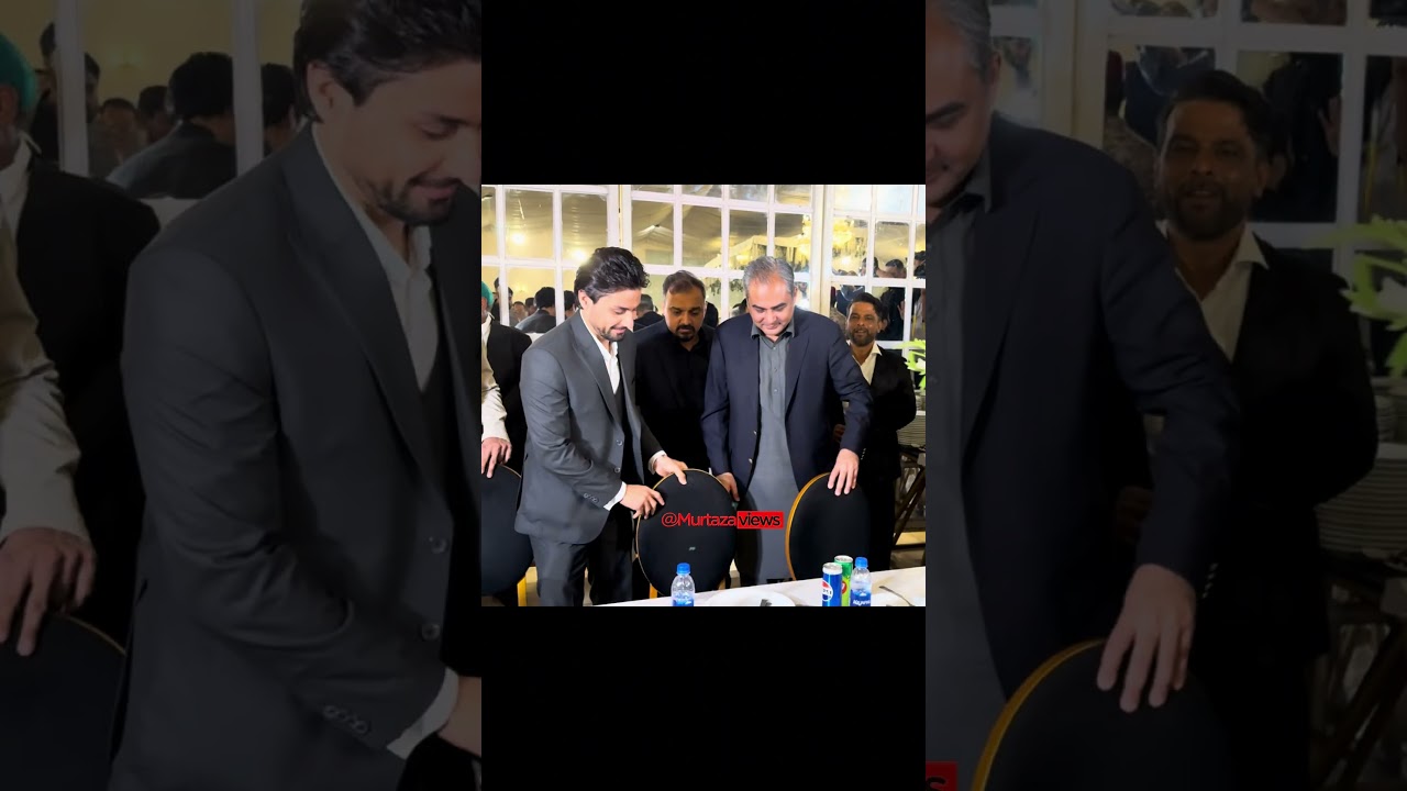 Pakistani spinner Abrar Ahmed’s Valima reception in Karachi