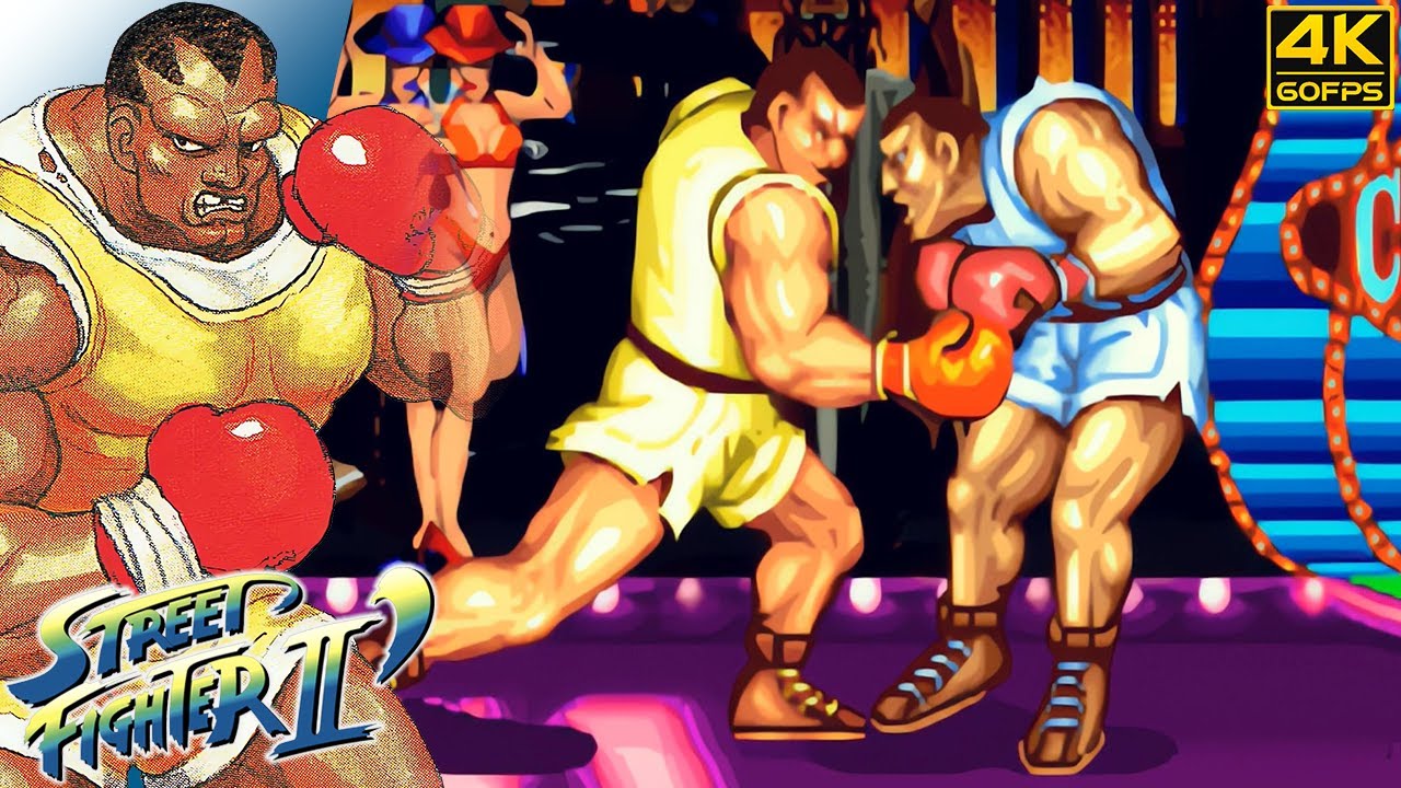 Street Fighter II: Champion Edition - Balrog (Arcade / 1992) 4K 60FPS