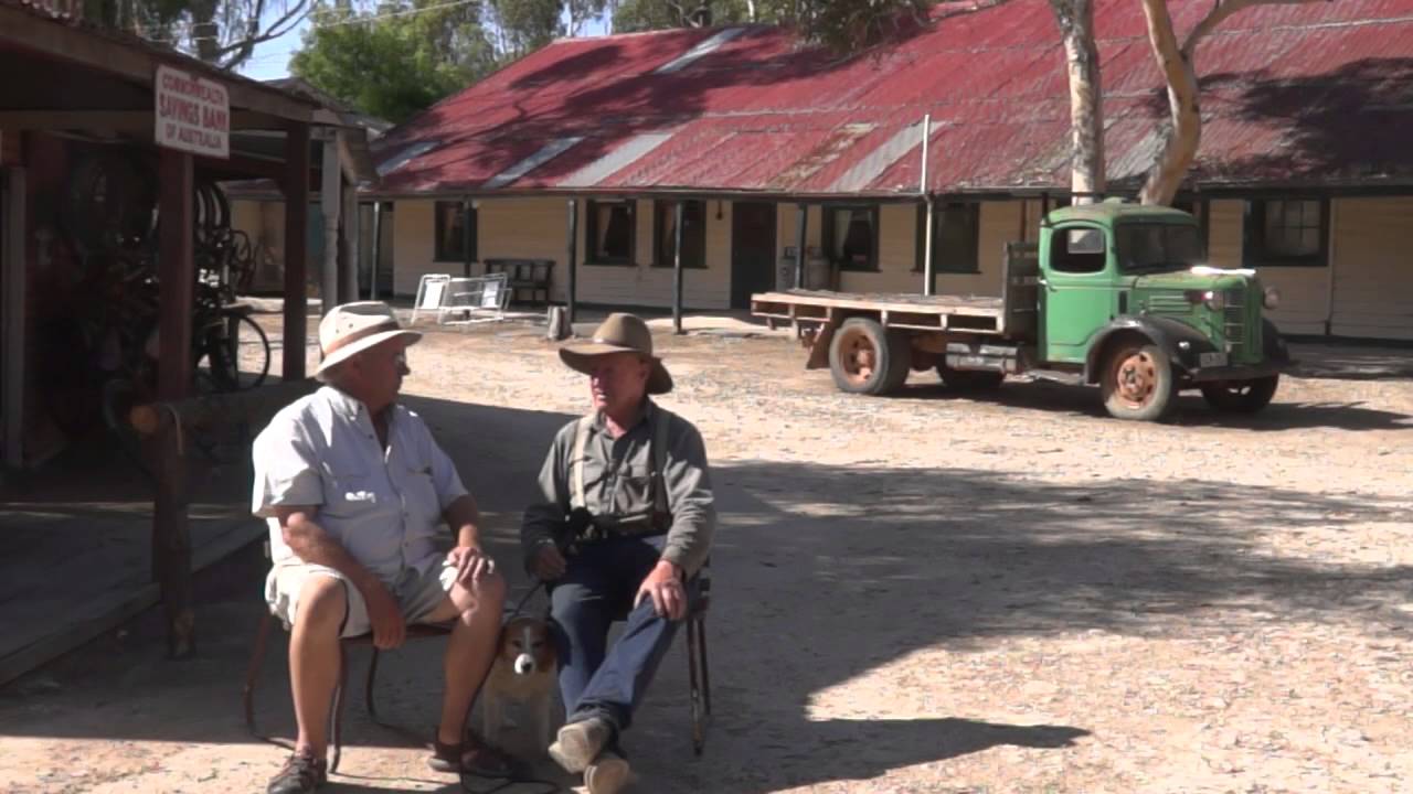 Old Tailem Town Pioneer Village South Australia...Meet the Founder