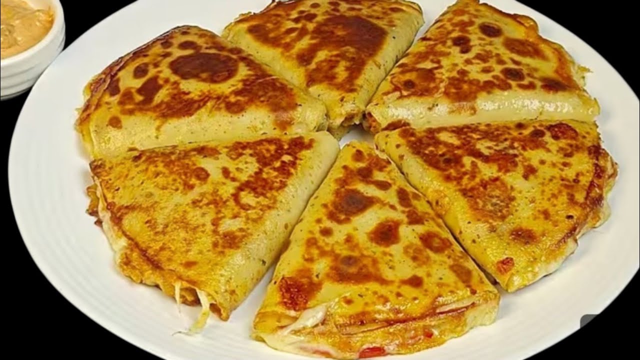 Iftar Special Chicken Cheese Crepes Sandwich Recipe | Chicken Crepes Sandwich |  Ramzan Recipe