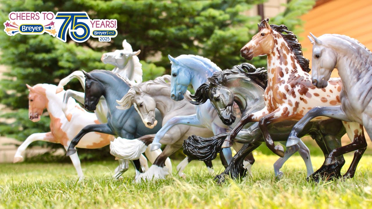 Розпаковка 8 спешл ранів! | Breyerfest 2025