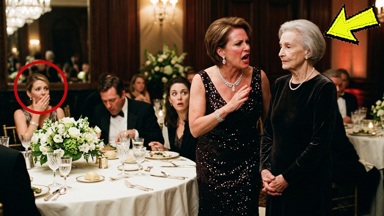 “La gente pobre no se sienta aquí”, gritó su suegra… y la dejé sin palabras