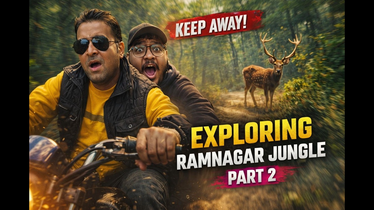 Two Brothers, One Scooty & Zero Plan | Ramnagar Vlog PART 2