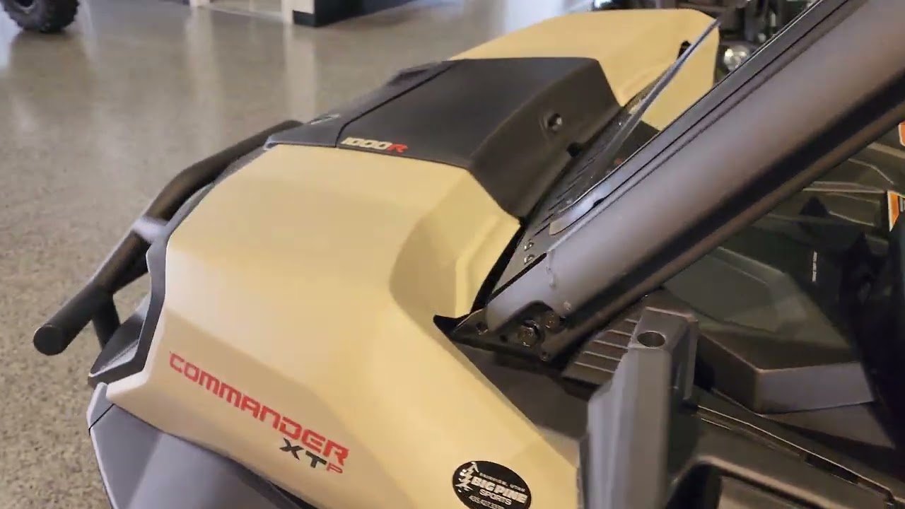 BENT METAL Glass Front & Rear window for Commander XTP! NICE FIT!