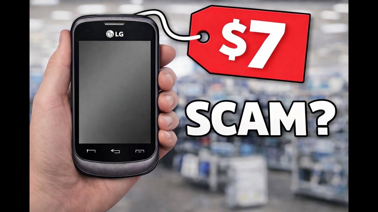 A $7 Phone from 2014 - LG 306G in 2026 | GamNic Tech