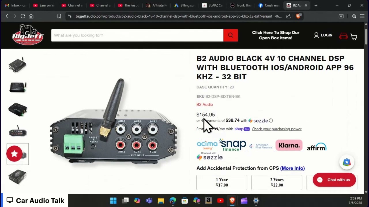 Best Budget car audio DSP and Amp for less than $300 total @BigJeffAudio @slapzaudio @B2AudioUSA