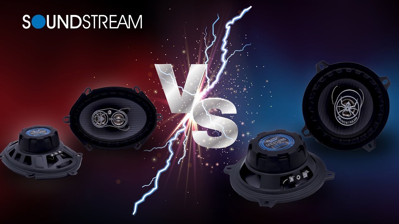 PS-52 vs PS-57 Full Range Co-Axial Speakers | Soundstream
