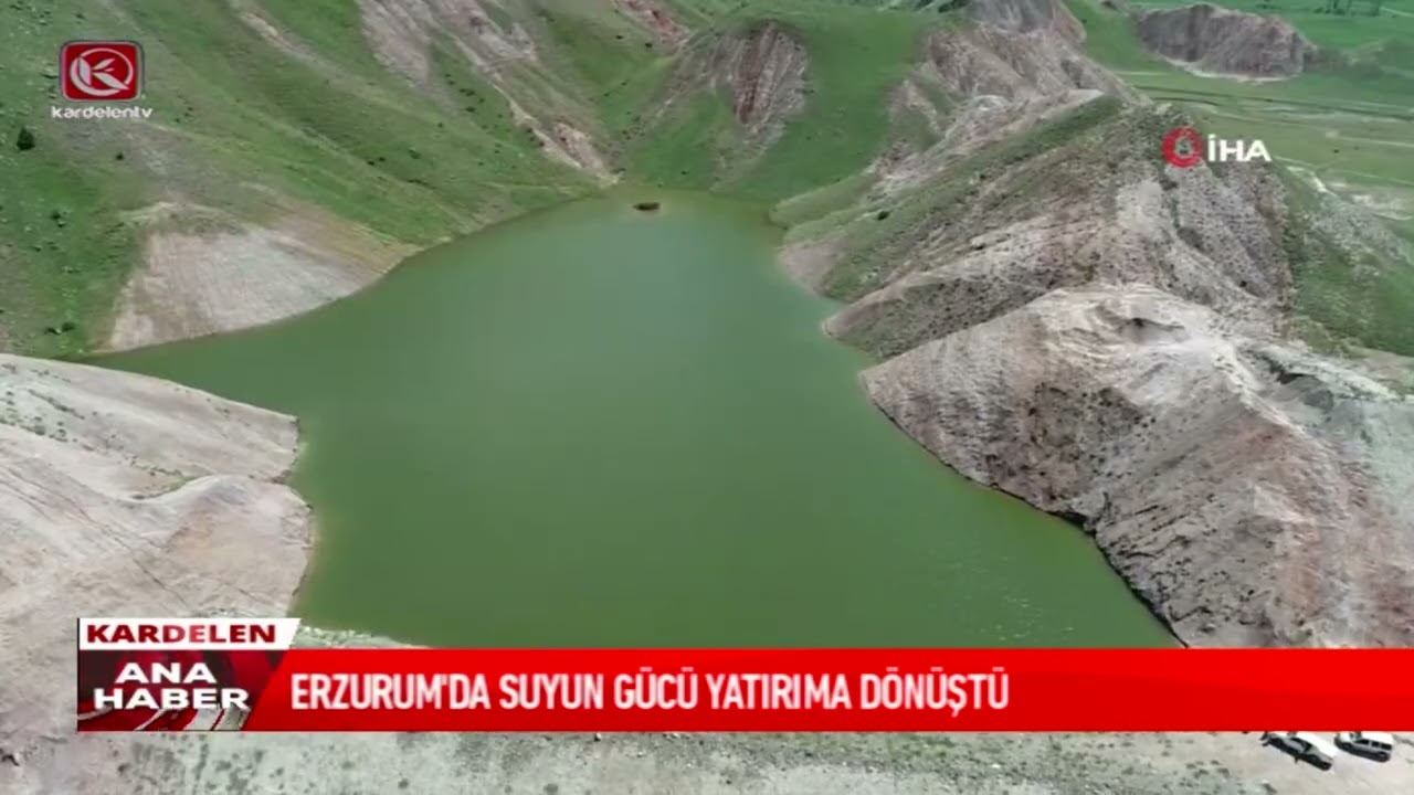 ERZURUM’DA SUYUN GÜCÜ YATIRIMA DÖNÜŞTÜ