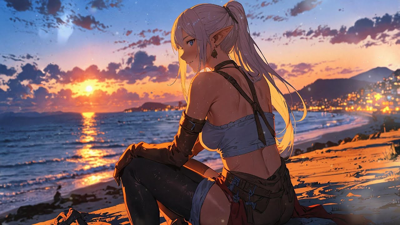 🌅Medieval Shores – Elven Peaceful Moment✨| Relaxing Fantasy Music | Adventure Vibes BGM🎵