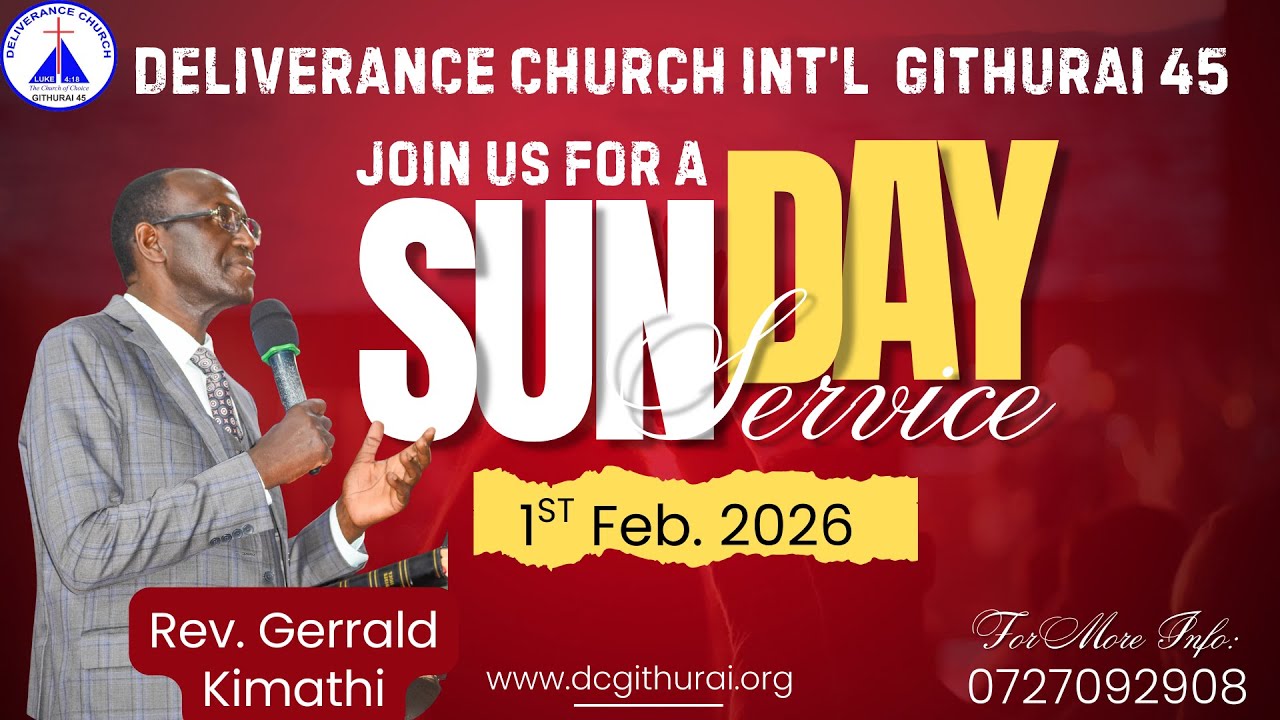 Celebration Service // With Rev. Gerrald Kimathi /1st Feb 2026