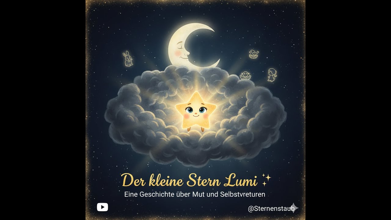 Auch kleine Sterne können hell leuchten ✨ | Einschlafgeschichte für Kinder