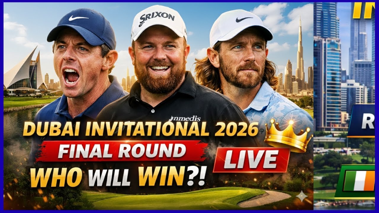 Dubai Invitational 2026 : Rory McIlroy vs Shane Lowry | Final Round Drama