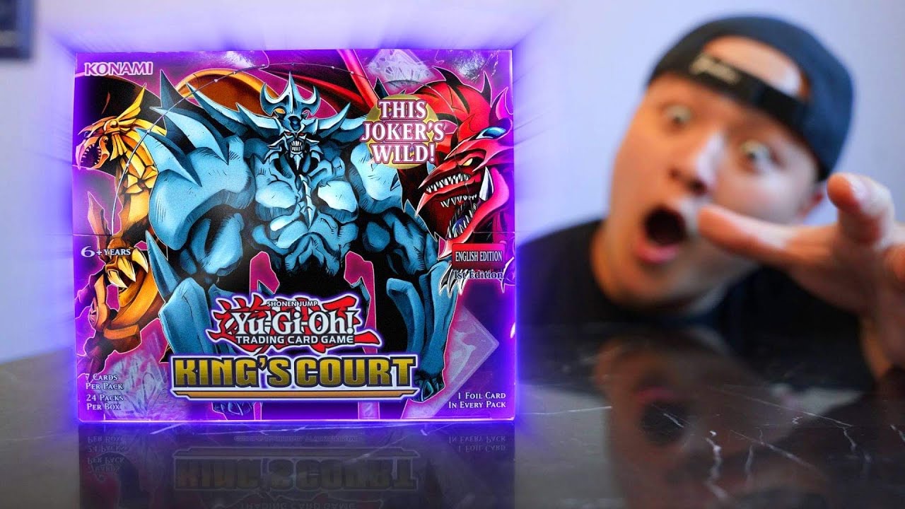 THE NEW KONAMI OFFICIAL TCG *GOD BOX* IS HERE! | Opening GODLY Yu-Gi-Oh King's Court! (New Rarity)