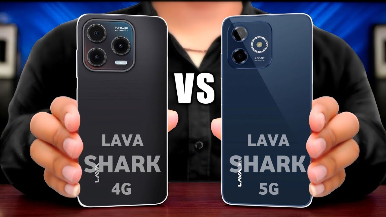 Lava Shark 4G Vs Lava Shark 5G || Full Comparison ⚡