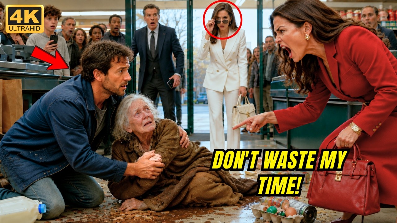 Kind Single Dad Helps An Old Woman Being Insulted &mdash; Unaware She Is The Billionaire's Mother
