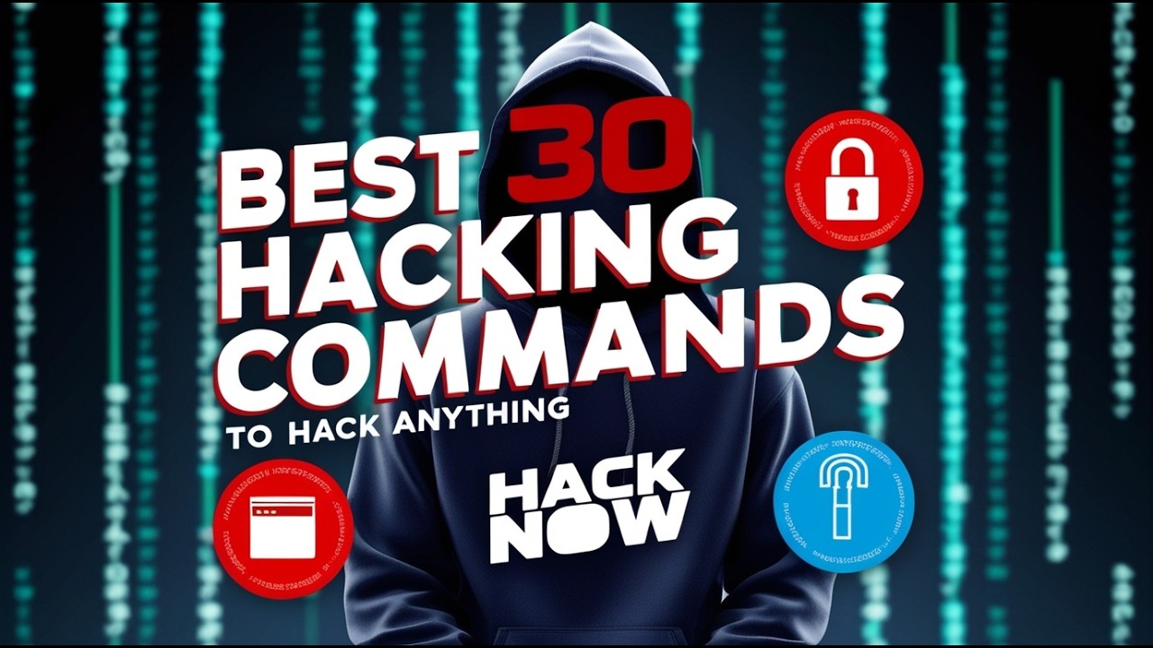 30 Hacking Commands Every Hacker Should Know in 2026