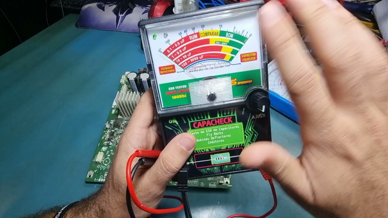 CAPACHECK!. Já mais deixe faltar esse instrumento fundamental em sua bancada.