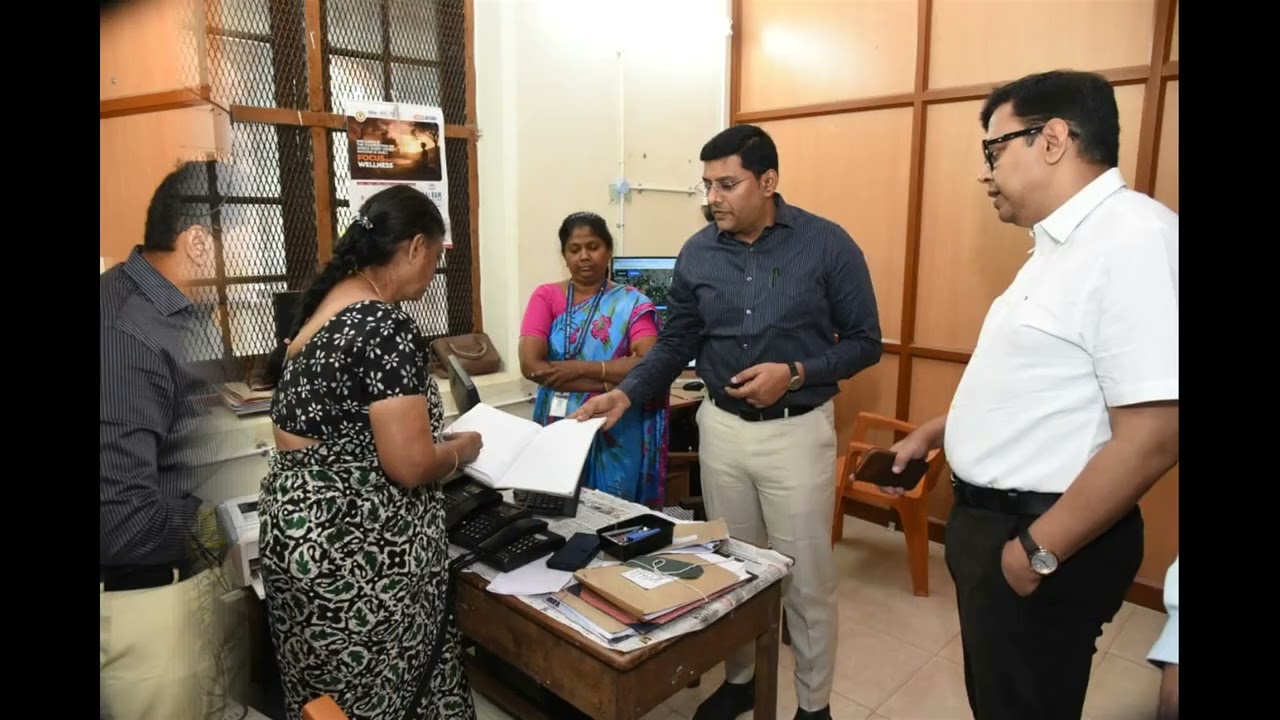 Madurai - inspected the Election Control Room Elections &ndash; 2026.