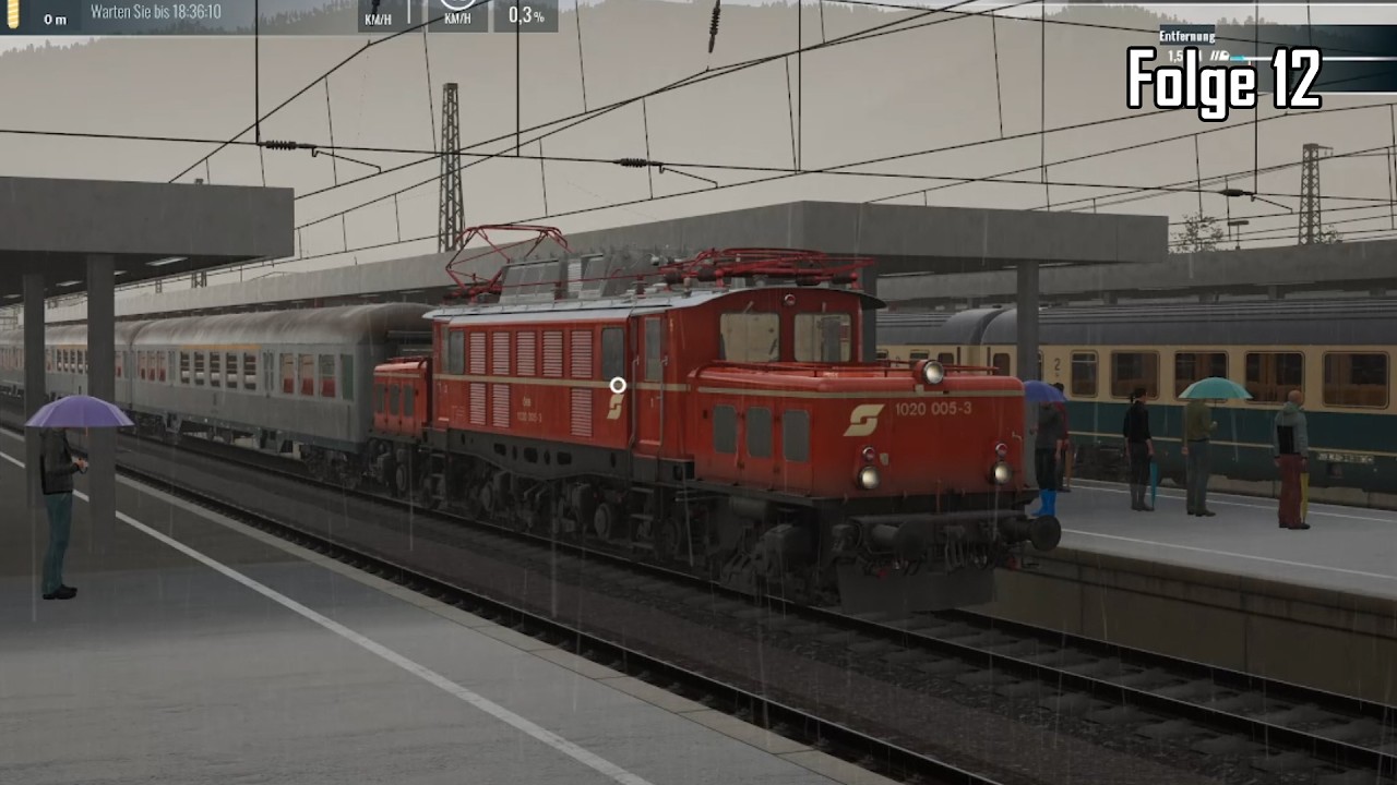 Train Sim World #012 - Mittenwald ÖBB 1020 - Krokodil Restfahrt Folge 11 - Restream Testaufnahme