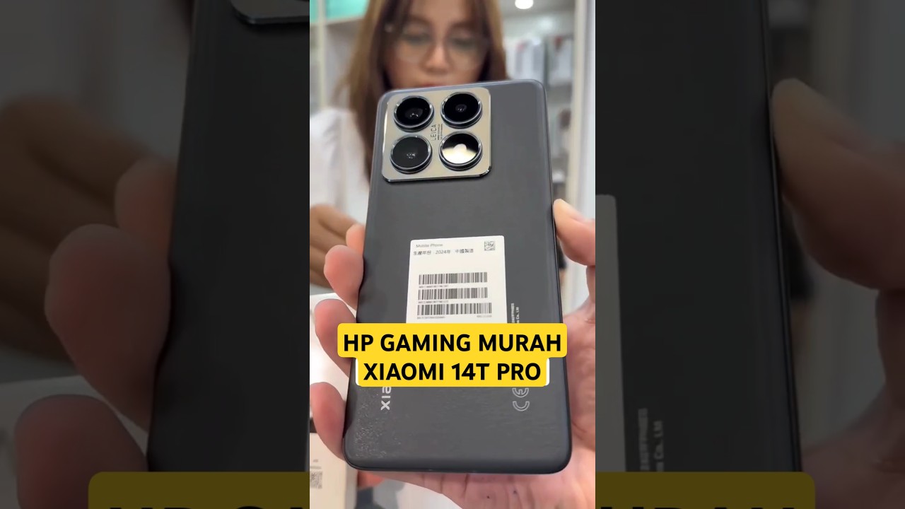 HP GAMING FULL NGEBUT XIAOMI 14T PRO 512GB - HP spek Gaming Murah Terbaik Xiaomi 15T Pro