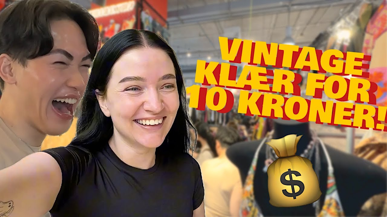 VERDENS STØRSTE VINTAGE SENTER Med Tim Kristian!😍💰