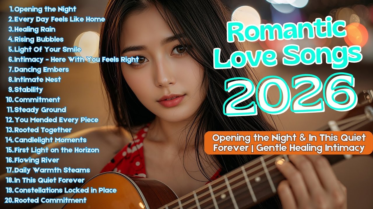 Romantic Love Songs 2026 | Opening the Night & In This Quiet Forever | Gentle Healing Intimacy