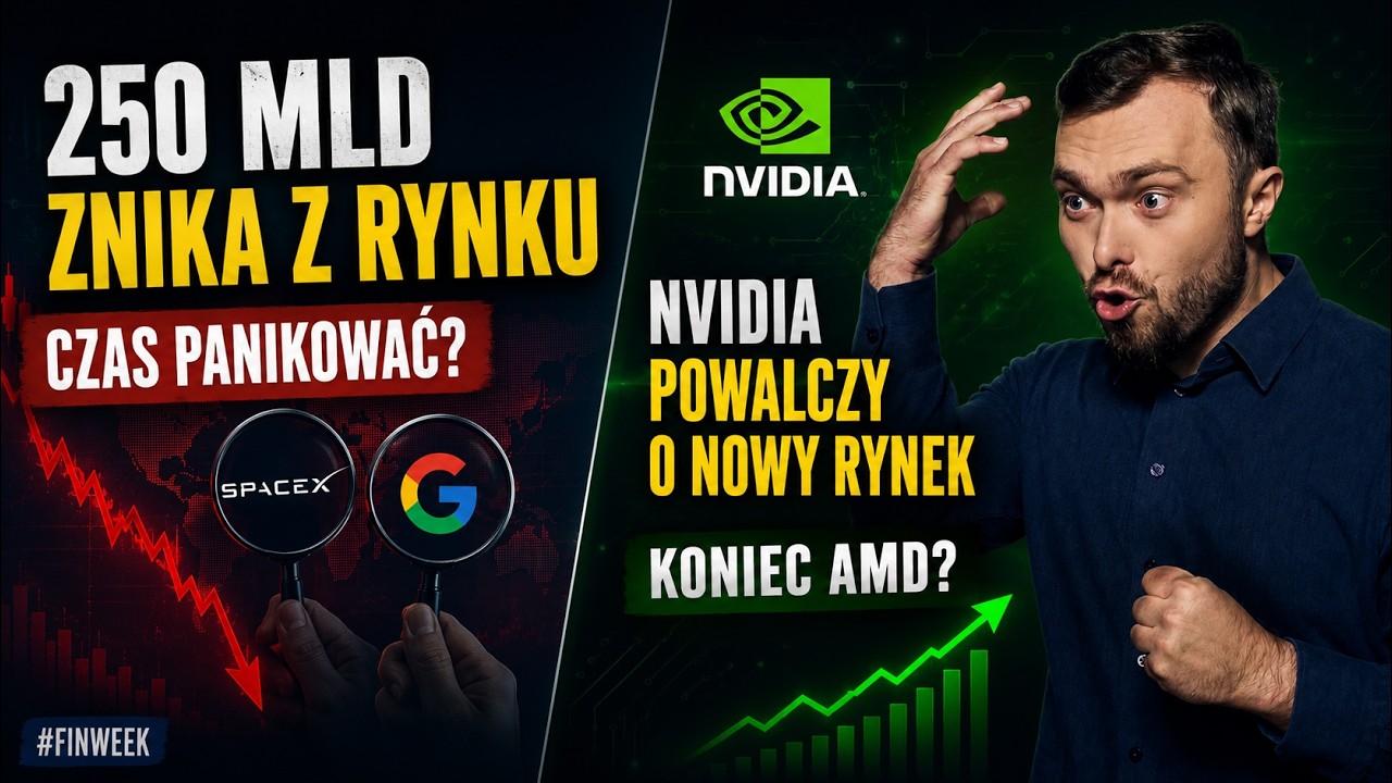 Dlaczego giełdy spadły? Winne są SpaceX i Google, ale to nie potrwa długo!