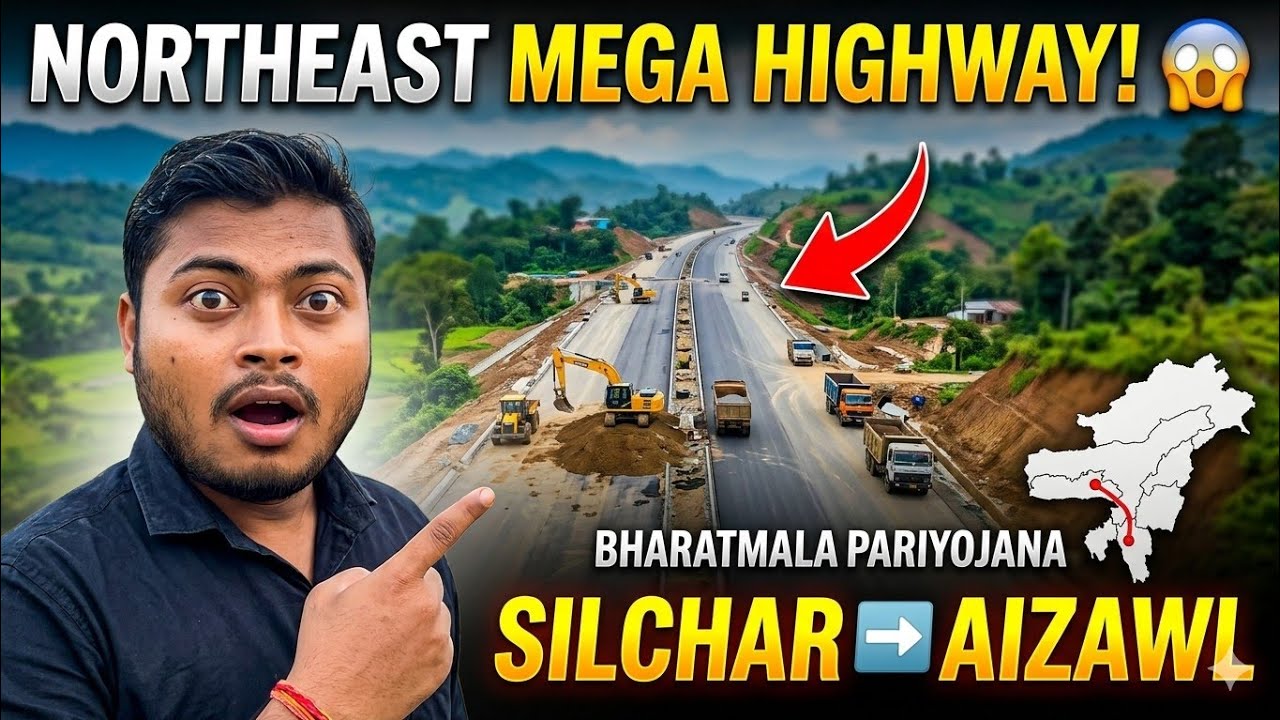 Assam-Mizoram Bharatmala Road | This Highway Will Change Northeast India! 🇮🇳