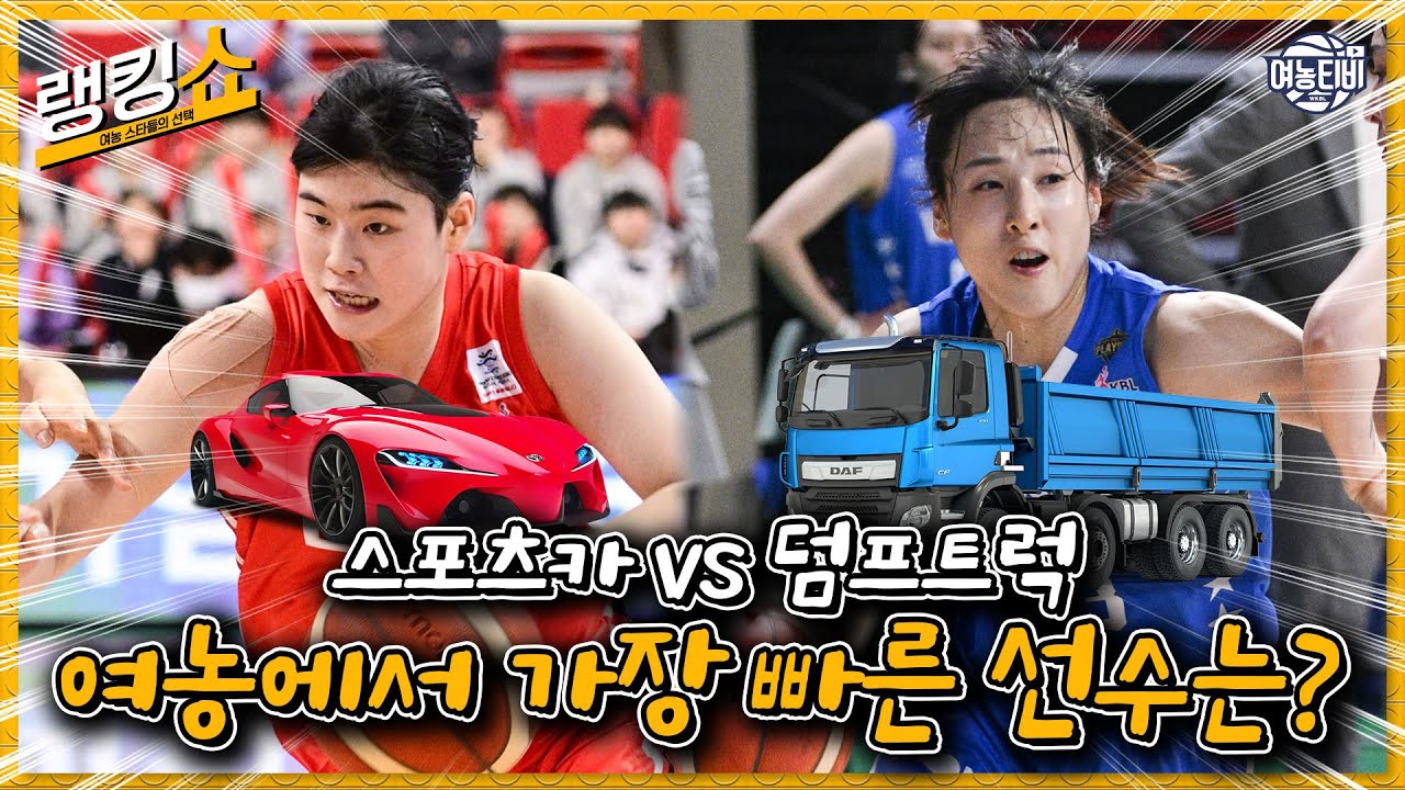 ⚡천하제일 속도 대회⚡ 여자농구에서 가장 빠른 선수를 찾아라!