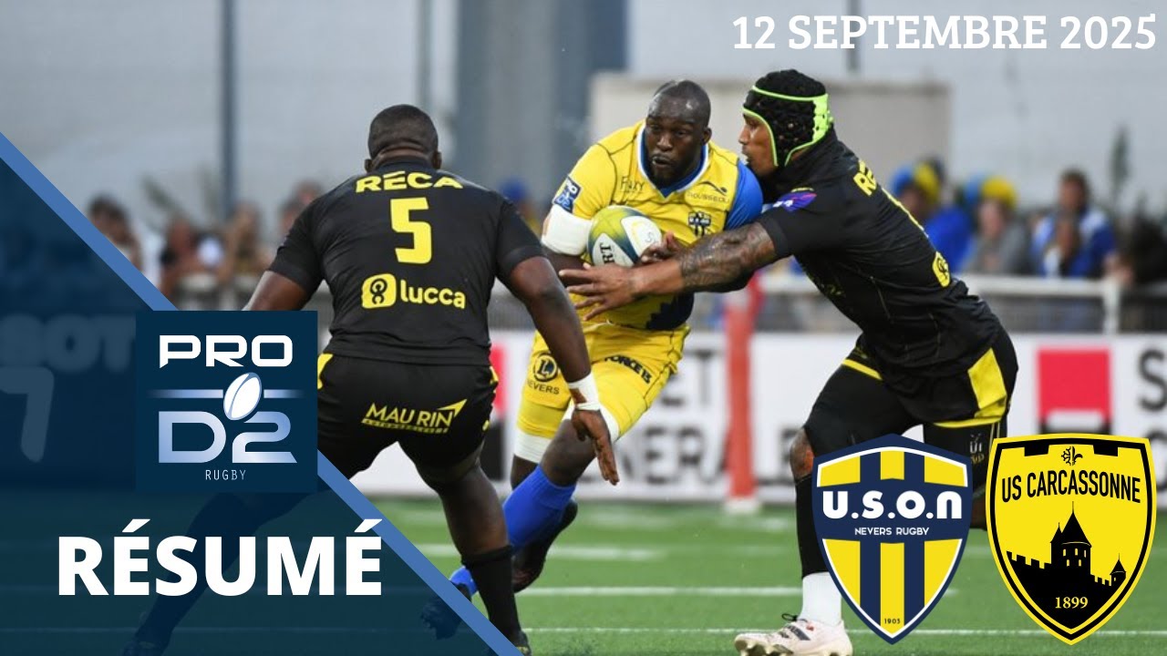 J3 Pro D2 : le résumé de Nevers vs Carcassonne - Saison 2025/26