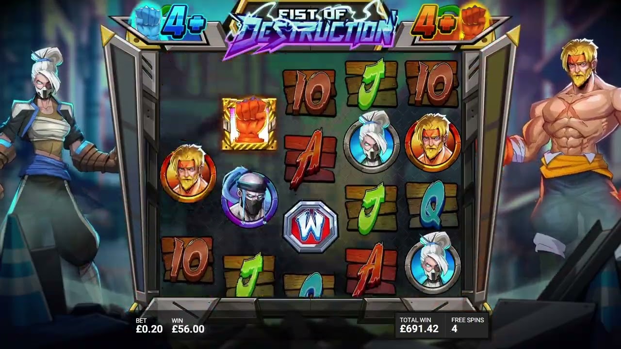 Fist of Destruction - Mega Big Win
