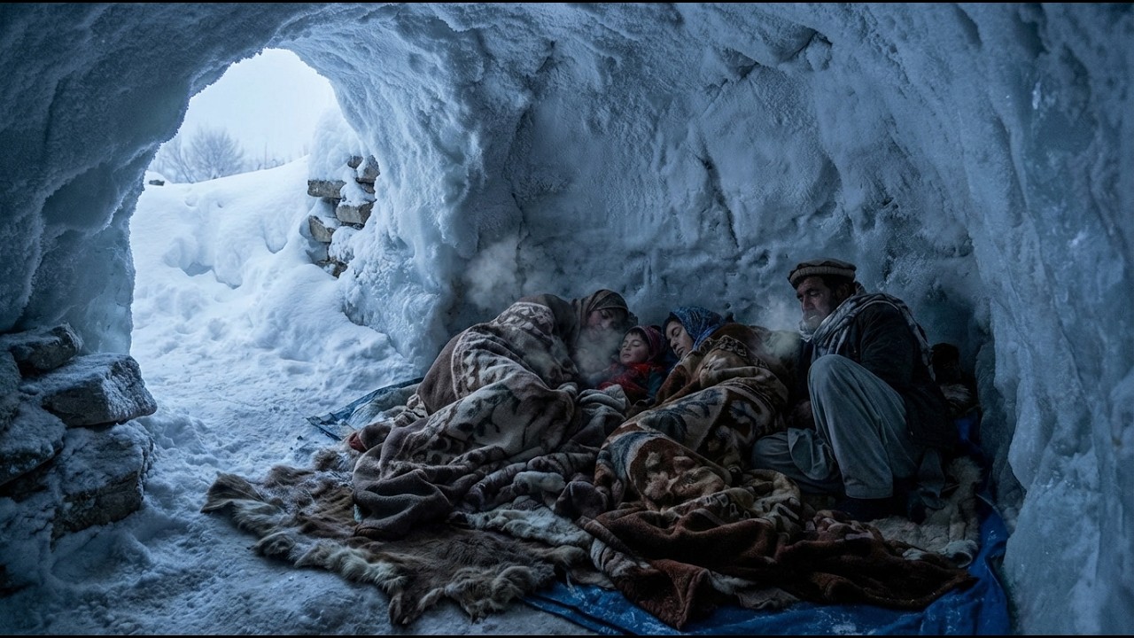 Braving Afghanistan’s Freezing Winter: Shepherd Life & Cooking Lamb in the Harsh Mountains