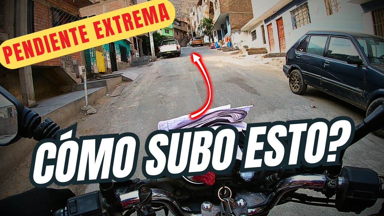 COMO SUBIR PENDIENTES EN MOTO - fujizan9