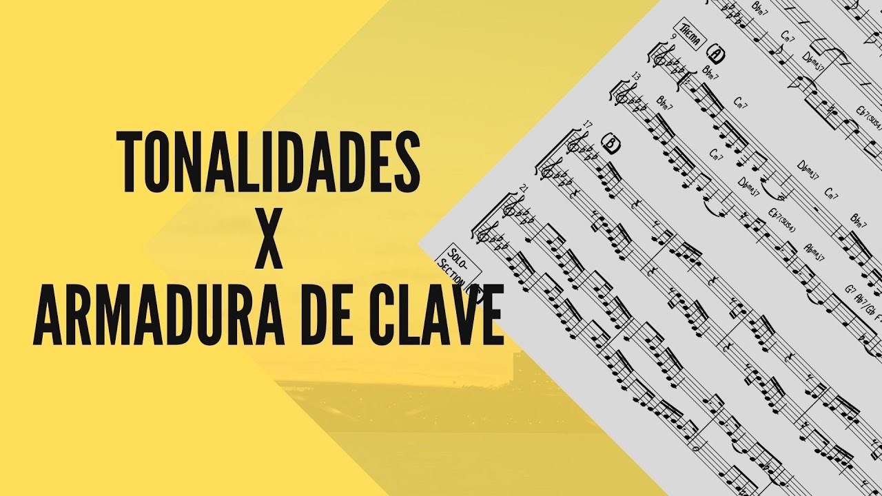 Aula Rápida #2 - Tonalidades x Armadura de Clave