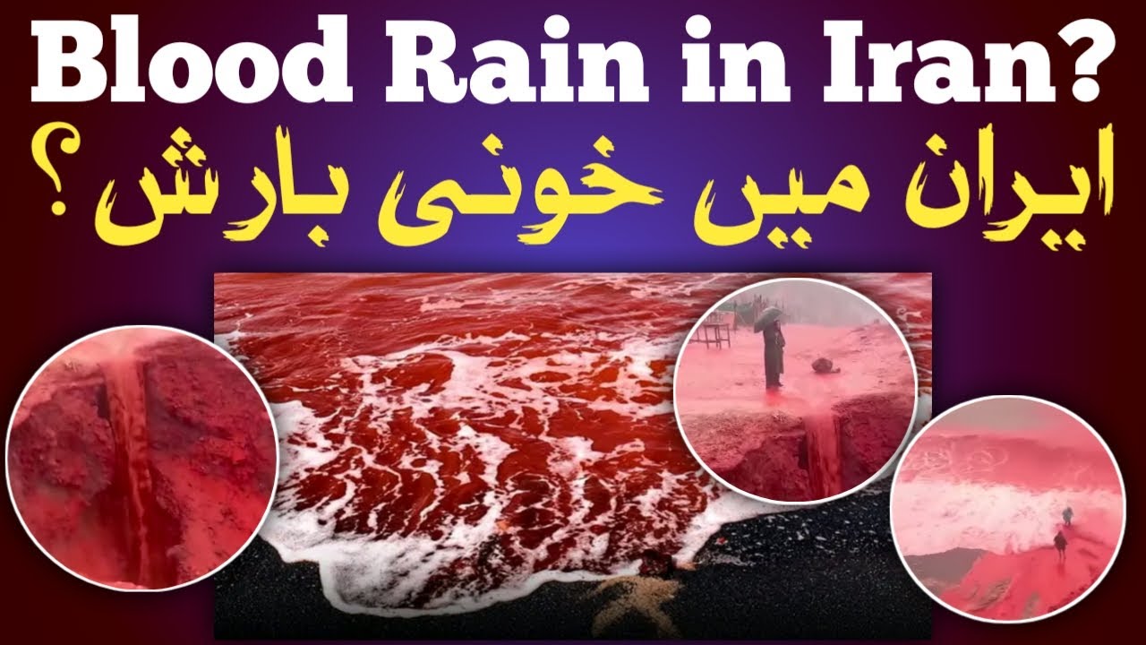 Red Rain in Iran? Scientists Reveal the Truth Behind Hormuz Island