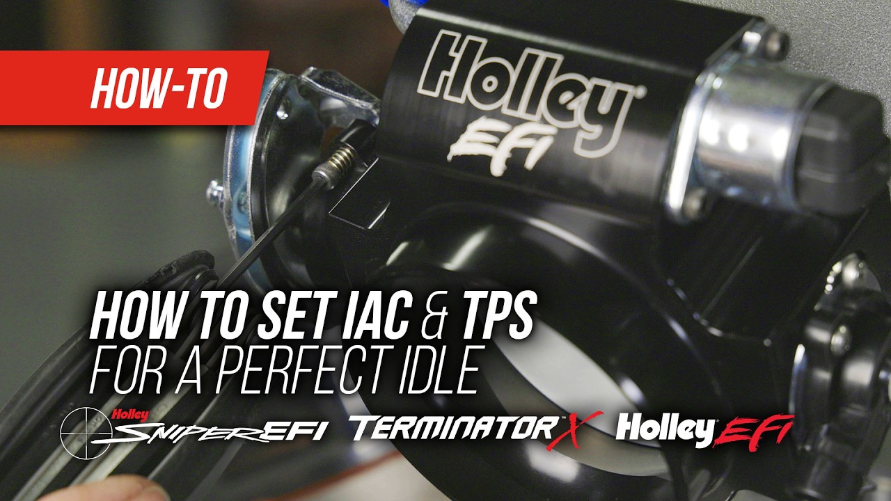 Как настроить клапан холостого хода (IAC) и датчик положения дроссельной заслонки (TPS) для идеал...