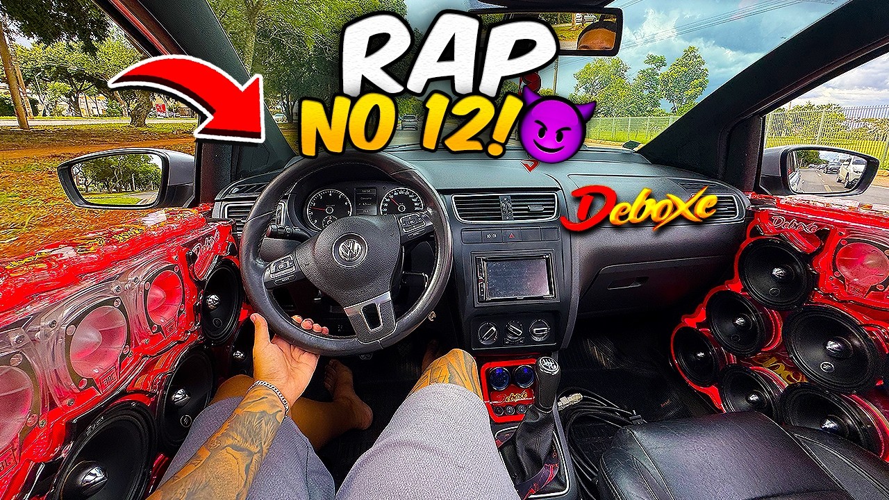 ROLÊ COM CARRO DE SOM DEBOXE TOCANDO RAP BRASÍLIA 🔥