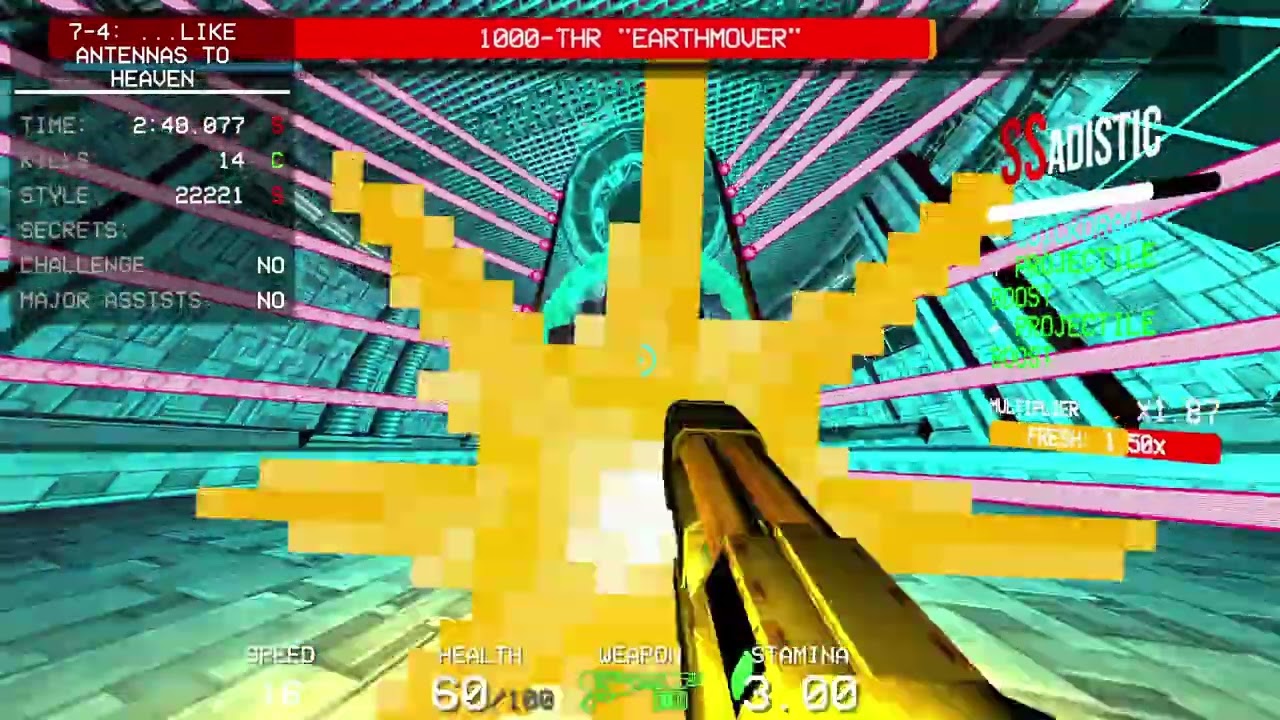 ULTRAKILL 7-4 (...Like Antennas to Heaven) 100% Challenge & P Rank
