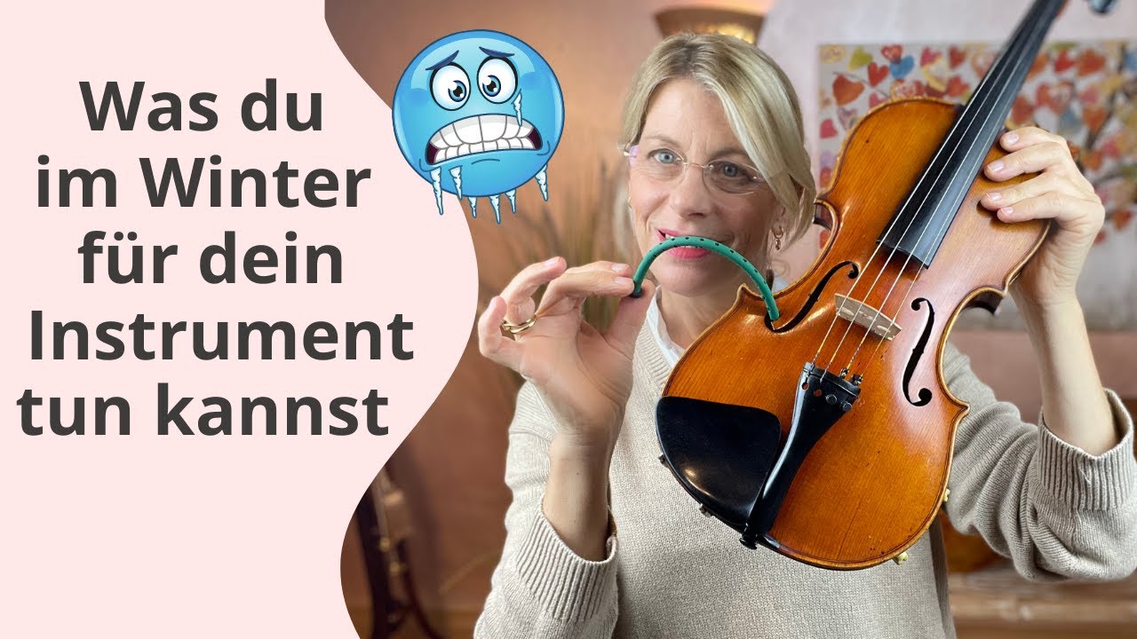 Tipps, um deine Geige/Bratsche/Cello🎻🌸 im Winter vor der Trockenheit zu schützen und zu pflegen