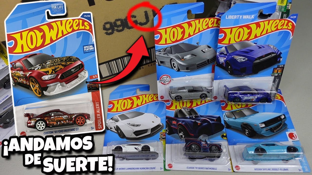 Salio lo mero bueno 😱  | Hot Wheels Cars Caja / Case J 2022, Bugatti, Lamborghini, Nissan GTR R35
